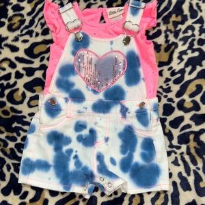 Little Lass Sequins Overall set!